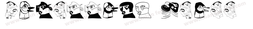 Hamillton Three字体转换